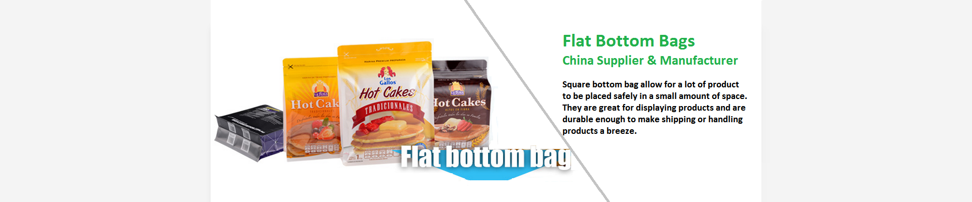 Flat Bottom Bags