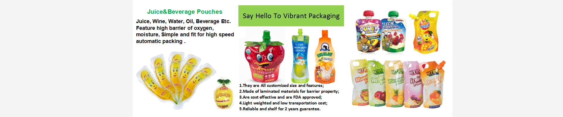 Juice&Beverage Pouches