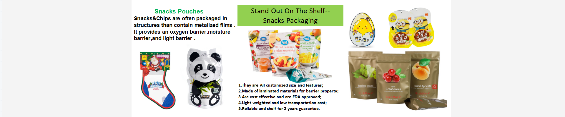 Snacks Pouches